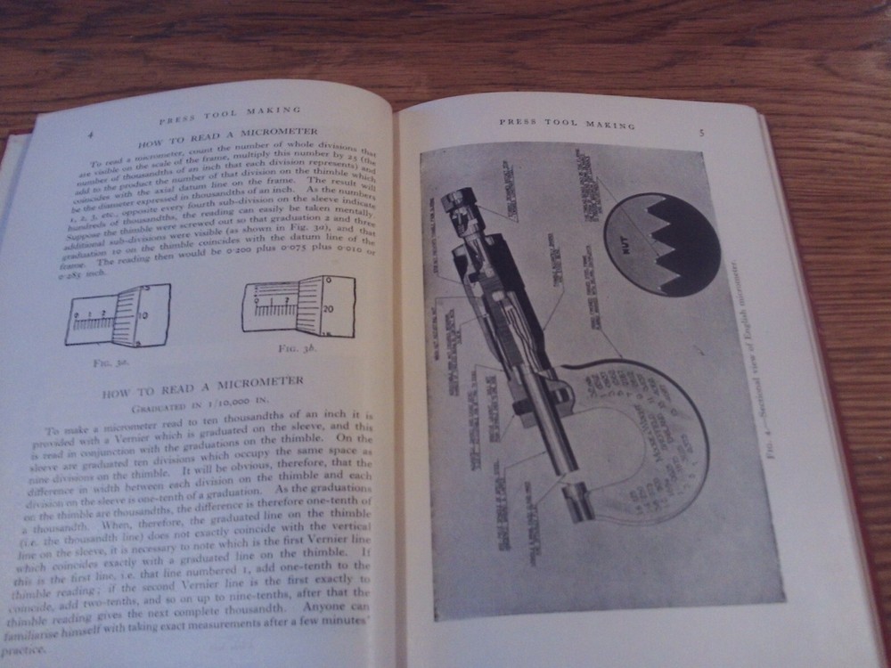 Press Tool Making Very scarce vintage book