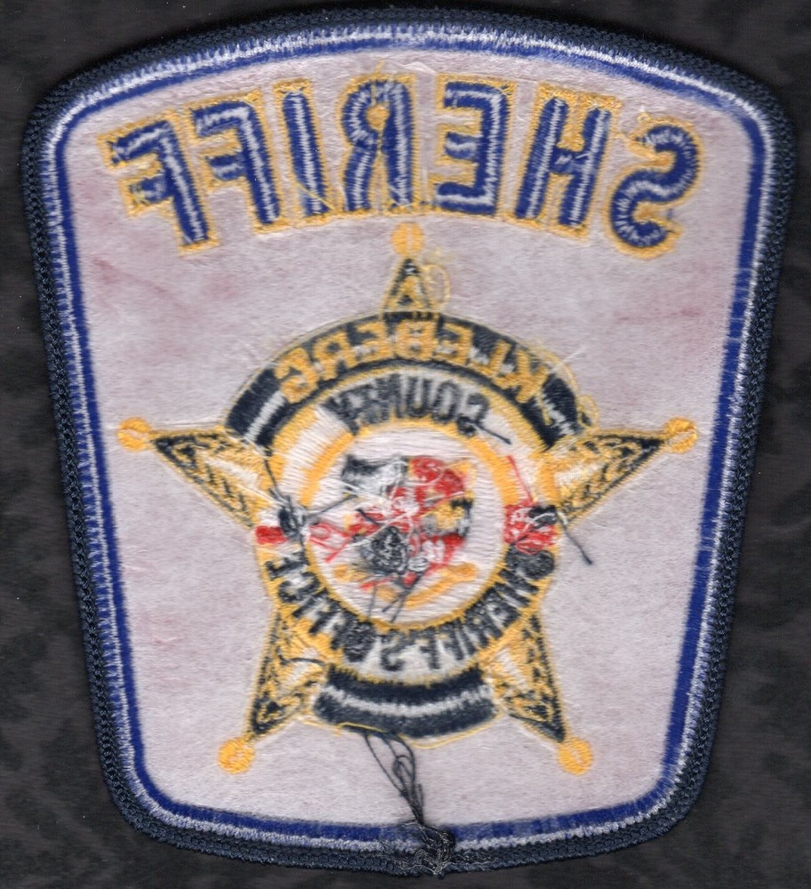 👀🤔😂👍 Kleberg County Texas Sheriff Shoulder Patch