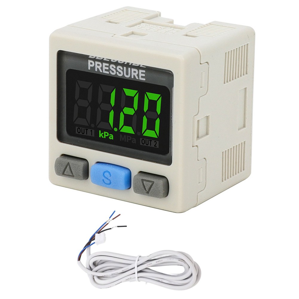 12-24V Digital Pressure Switch RC 1/8 Pneumatic Vacuum Digital Controller Switch