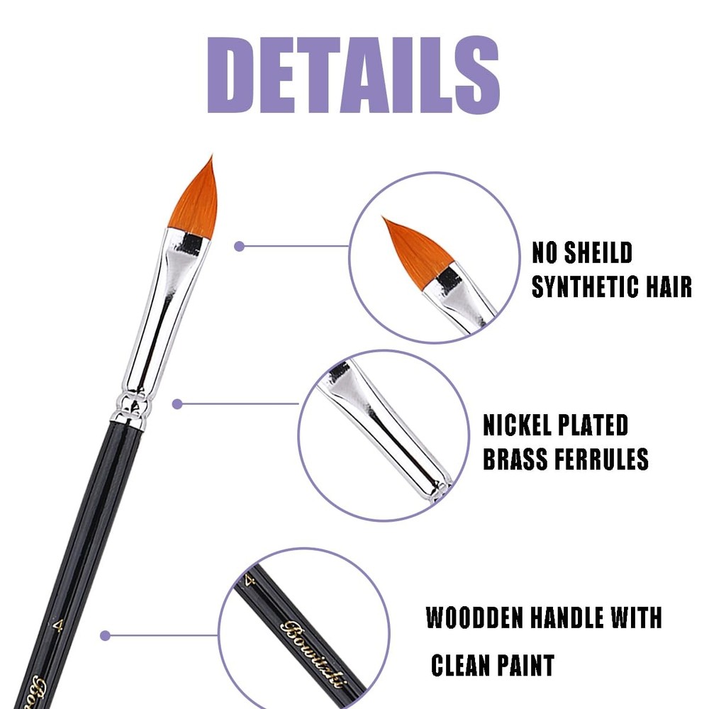 Professional Face Paint Brush Petal