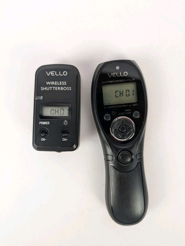 Vello Wireless ShutterBoss III Remote Switch with Digital Timer for Nikon #G337