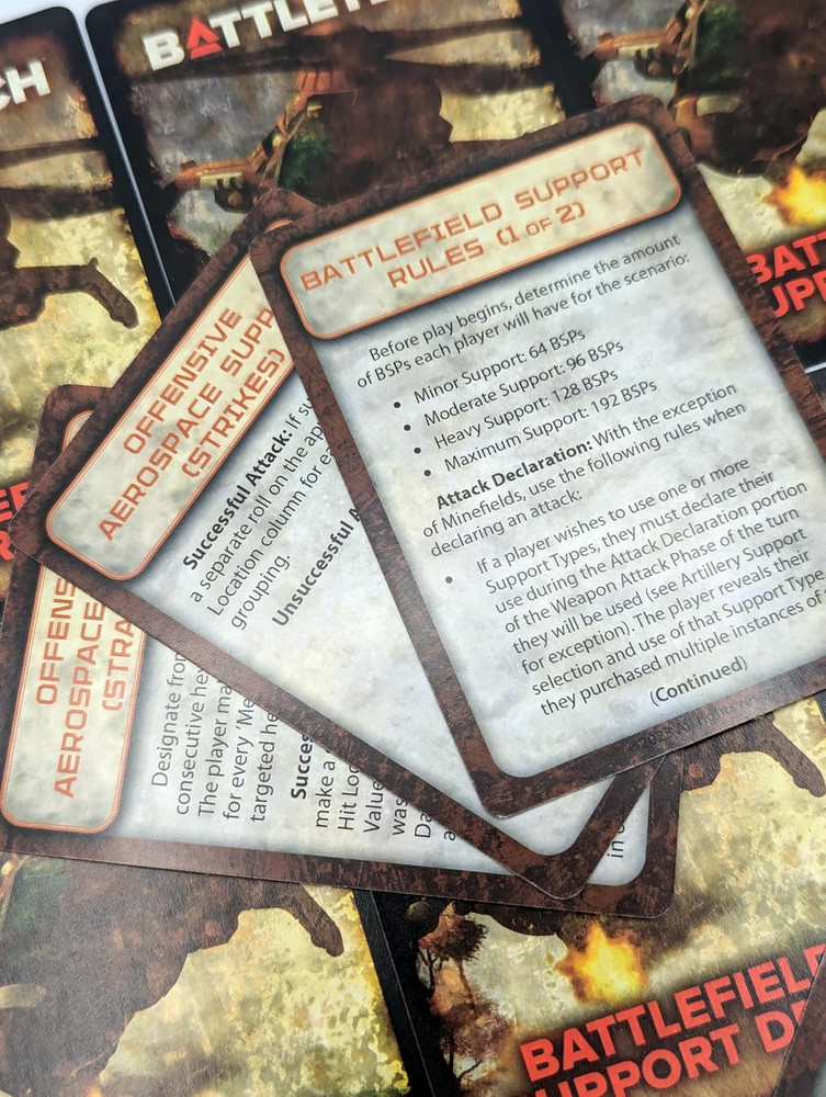 BattleTech: Battlefield Support Deck (Revised)
