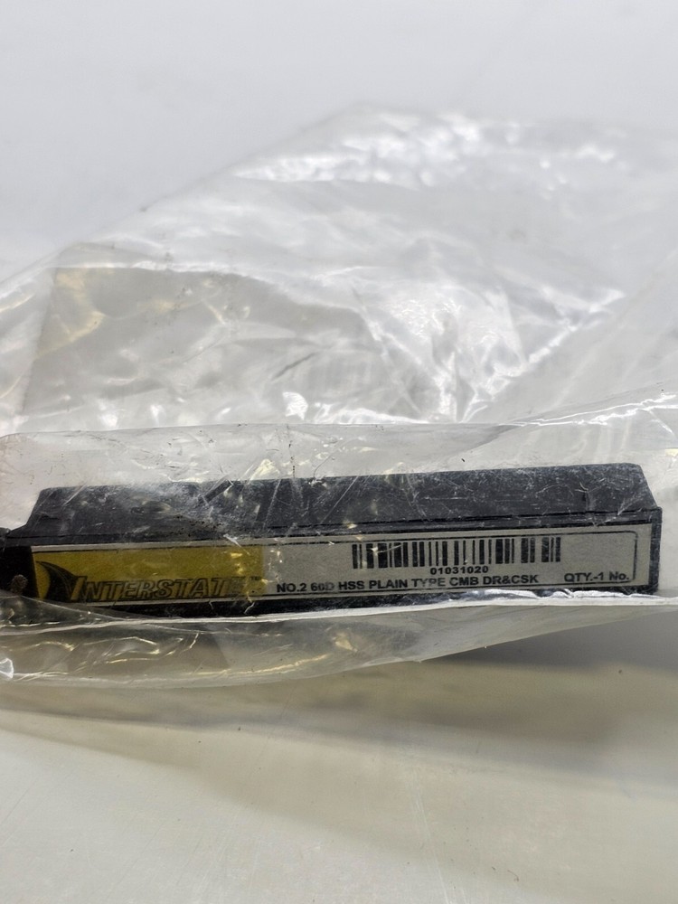 INTERSTATE Double Combined Drill/Countersink #2 HSS 60° 01031020