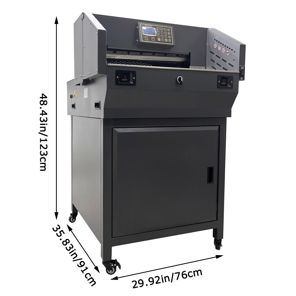 4908 SP 19 in Electric Program-Control Cutting Machine Numerical Paper Cutter