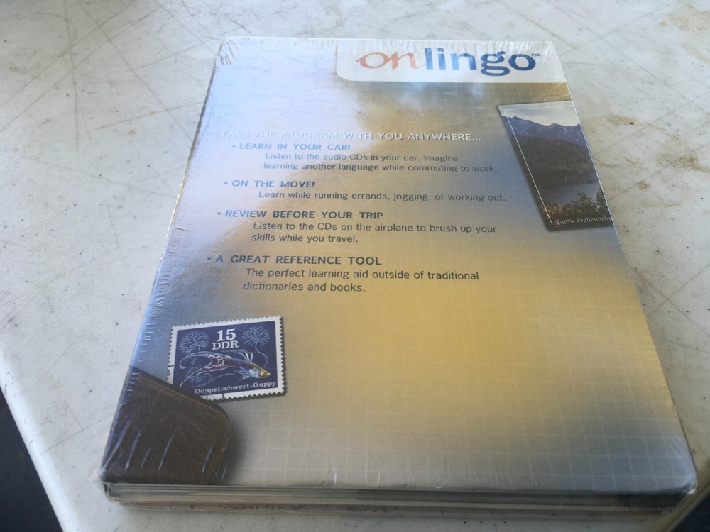 Onlingo German Level 2 Language Audio CD's Brand New
