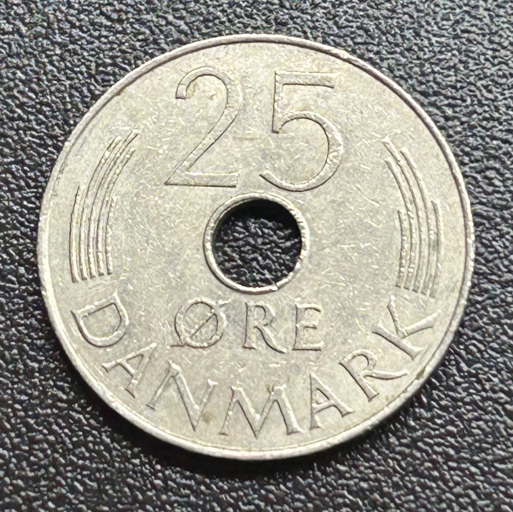 1979 - Denmark - 25 Ore Coin - #591