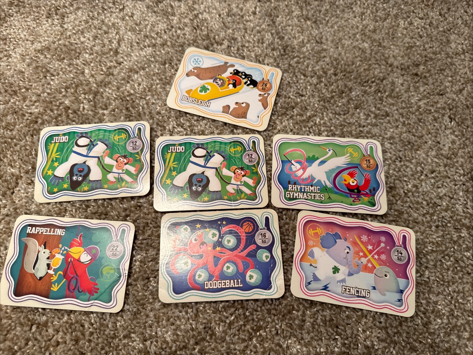 Bear Greatest Games And Fruit Snacks Trading Cards Lot Of 97