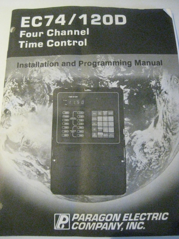 Paragon EC74/120D Four Channel Time Control NEW