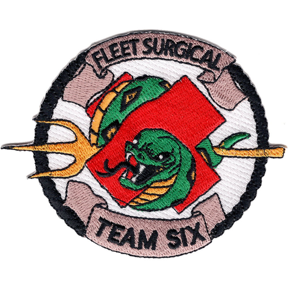 Navy Fleet Surgical Team Six Small Size Patch