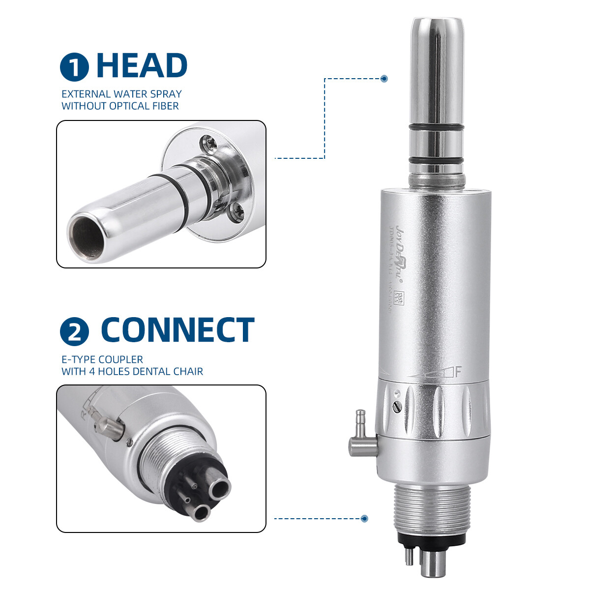 AZ Dental Electric Hygiene Prophy Handpiece/Dental High&Low Speed Handpiece Kit