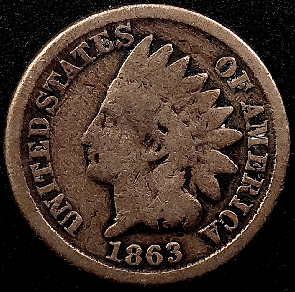 1863 Indian Head Cent!
