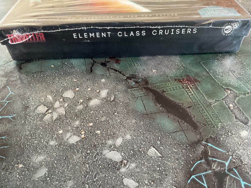 Traveller RPG Element Class Cruisers Boxed Set Mongoose Publishing new in shrink