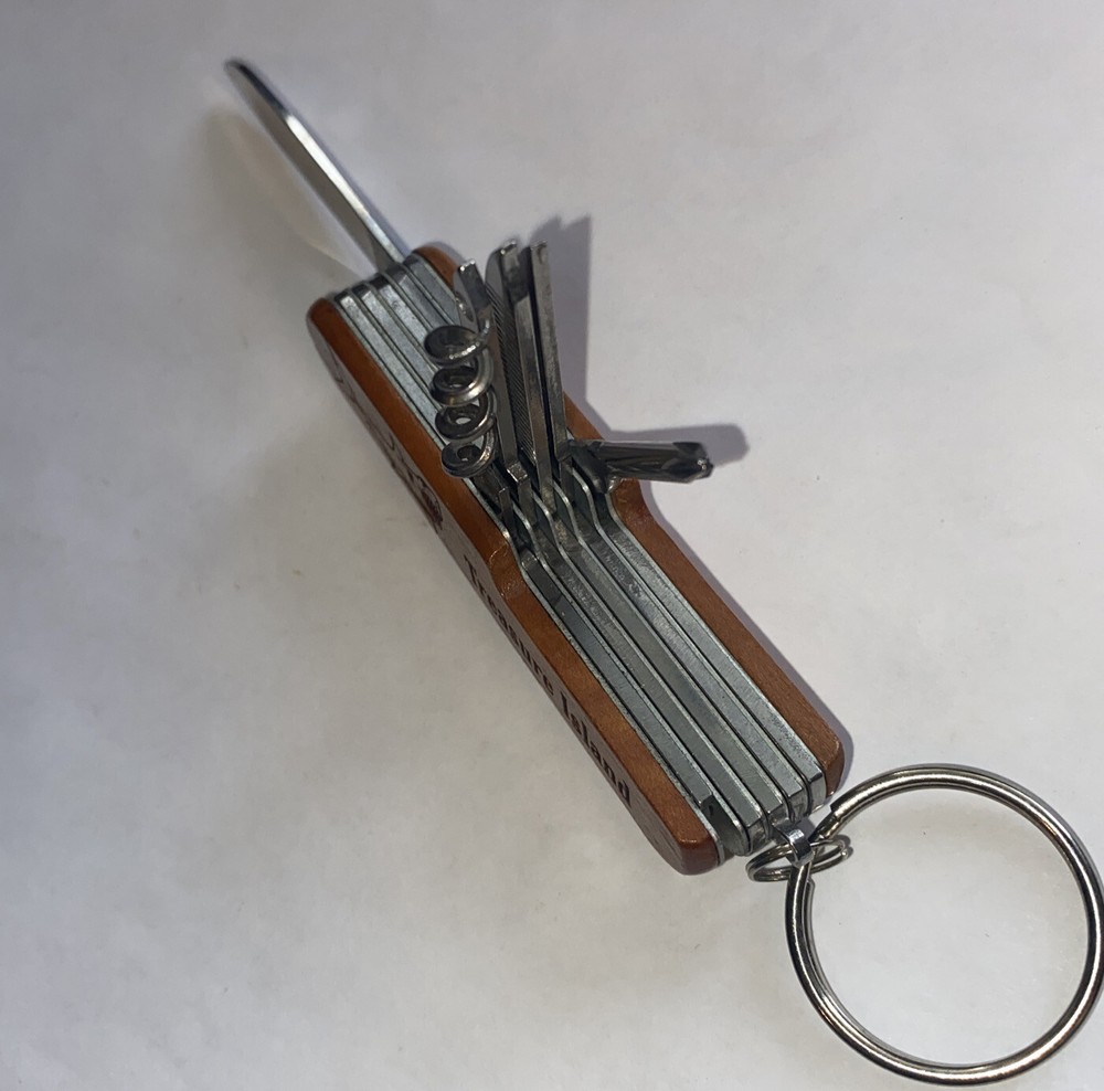 *NOS* TREASURE ISLAND- (GRANDPA)-10 FUNCTION MULTI TOOL-FREE SHIPPING*