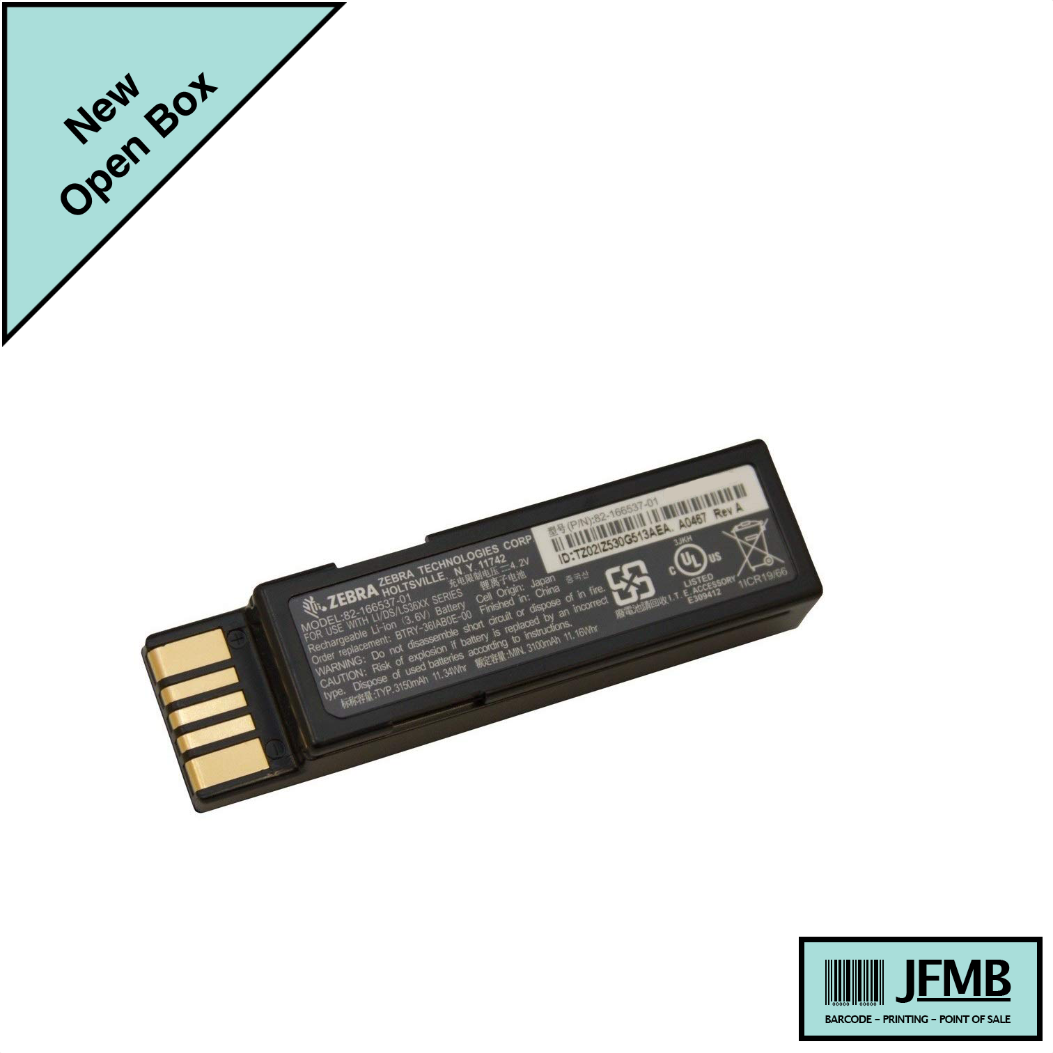 NEW OEM Zebra DS3678-DP, DS3678-ER, DS3678-HD, DS3678-HP, DS3678-SR Battery