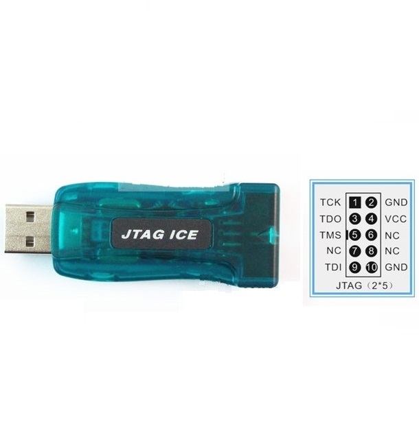 1PCS AVR USB Emulator debugger programmer JTAG ICE for Atmel