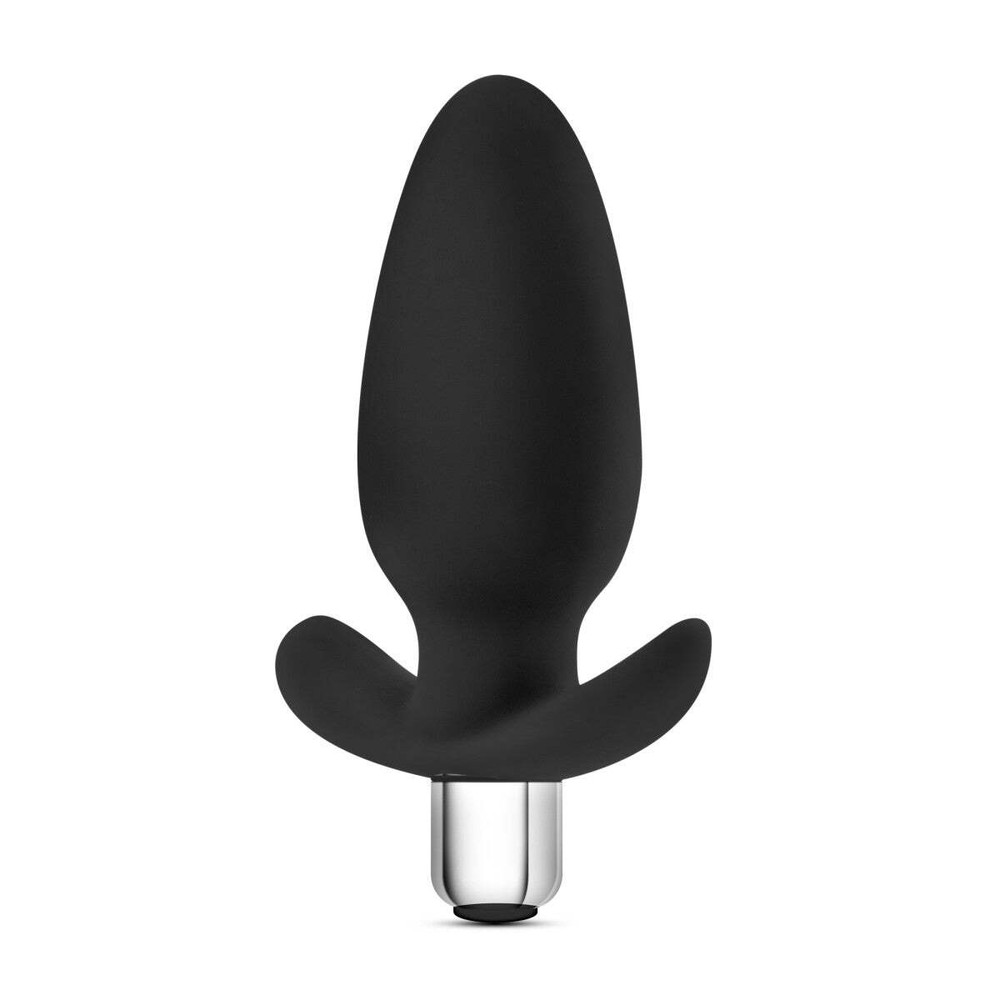 Blush Luxe-10 Vibrating Function Waterproof Platinum Silicone Anchor Butt Plug