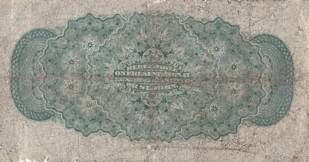 Canada 25 Cents "Shinplaster" 1870 DC-1C