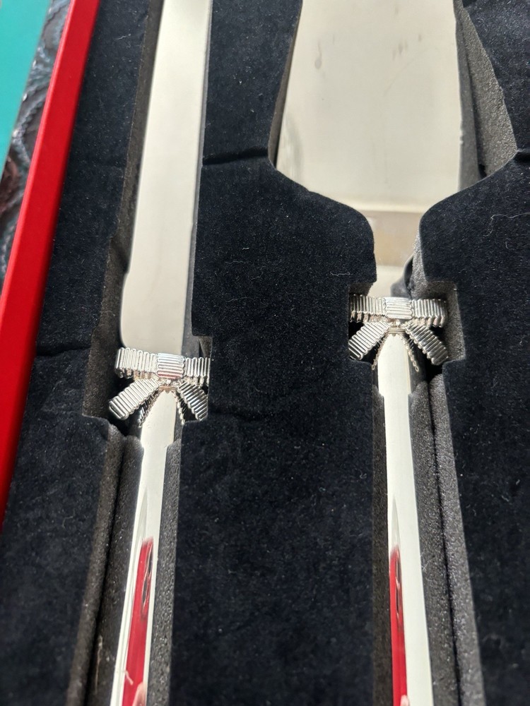 Kate Spade by Lenox Silver Cake Knife and Server