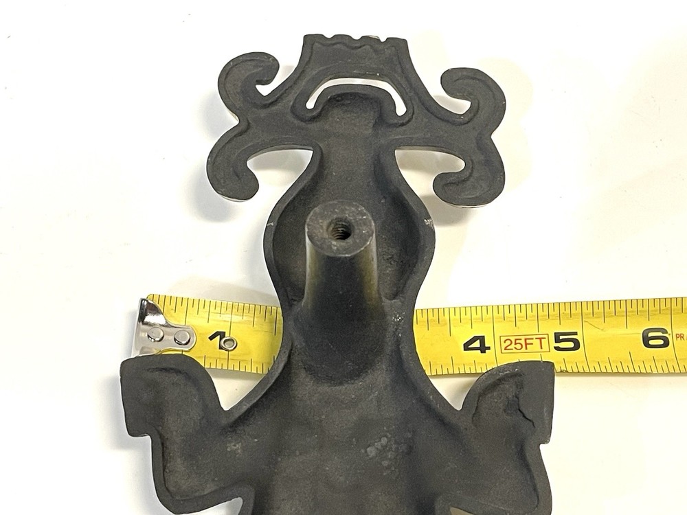 Vintage Brass And Metal Crocodile Door Pull Handle