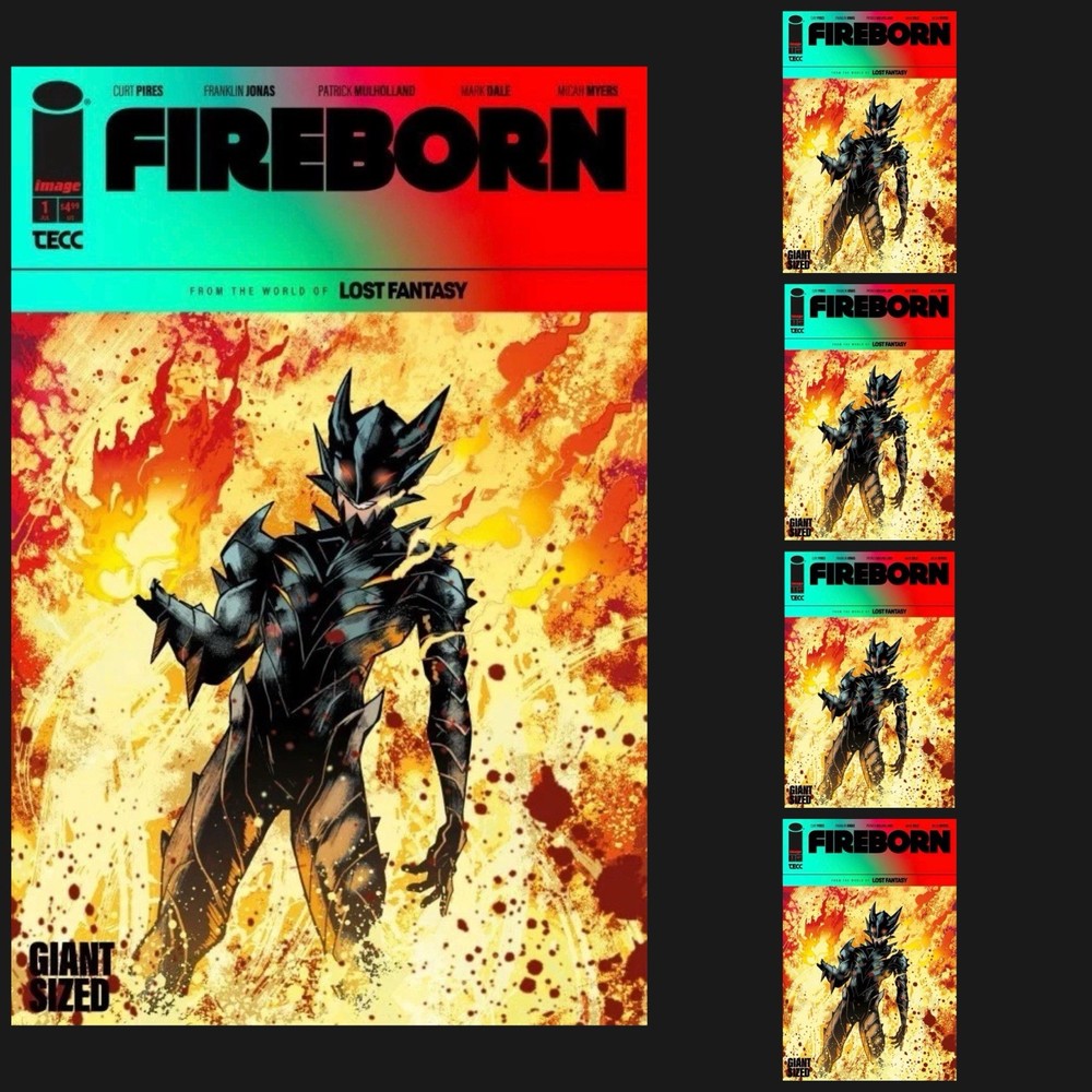 Fireborn #1 Cover A  First Print Image Comics 2026 SOLD OUT (5x Bundle)