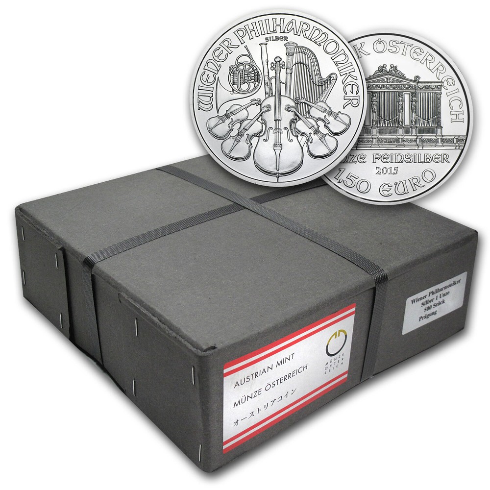 2015 Austria 1 oz Silver Philharmonic BU