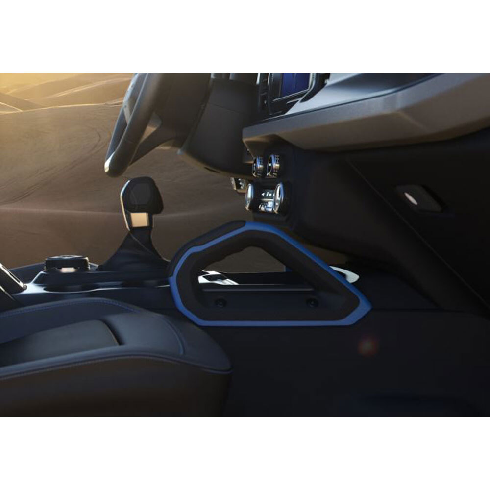 Ford Center Console Grab Handle Blue Bronco 21-26