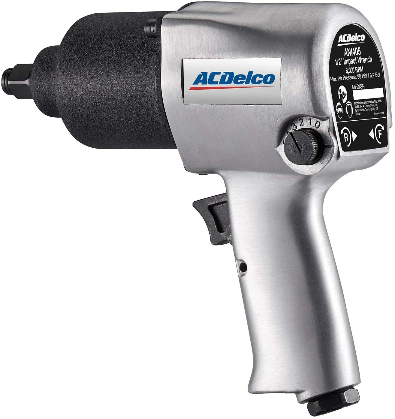 ACDelco ANI405A Heavy Duty ½” 500 ft-lbs. 5-Speed Pneumatic Impact Wrench Kit