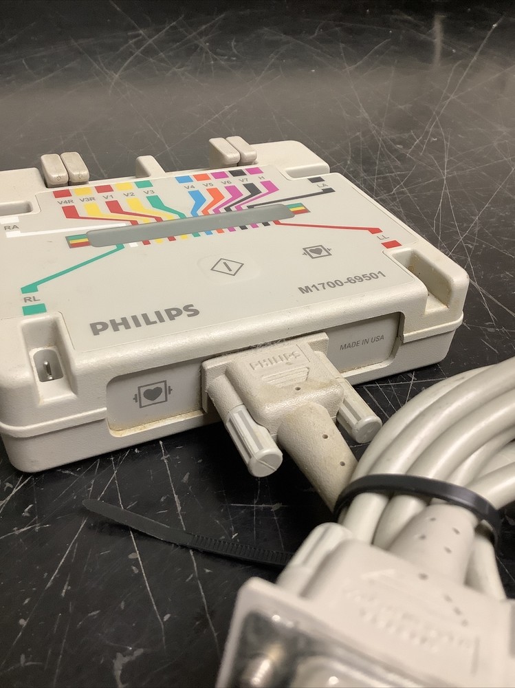Philips M1700-69501 PageWriter Acquisition Module and Cable
