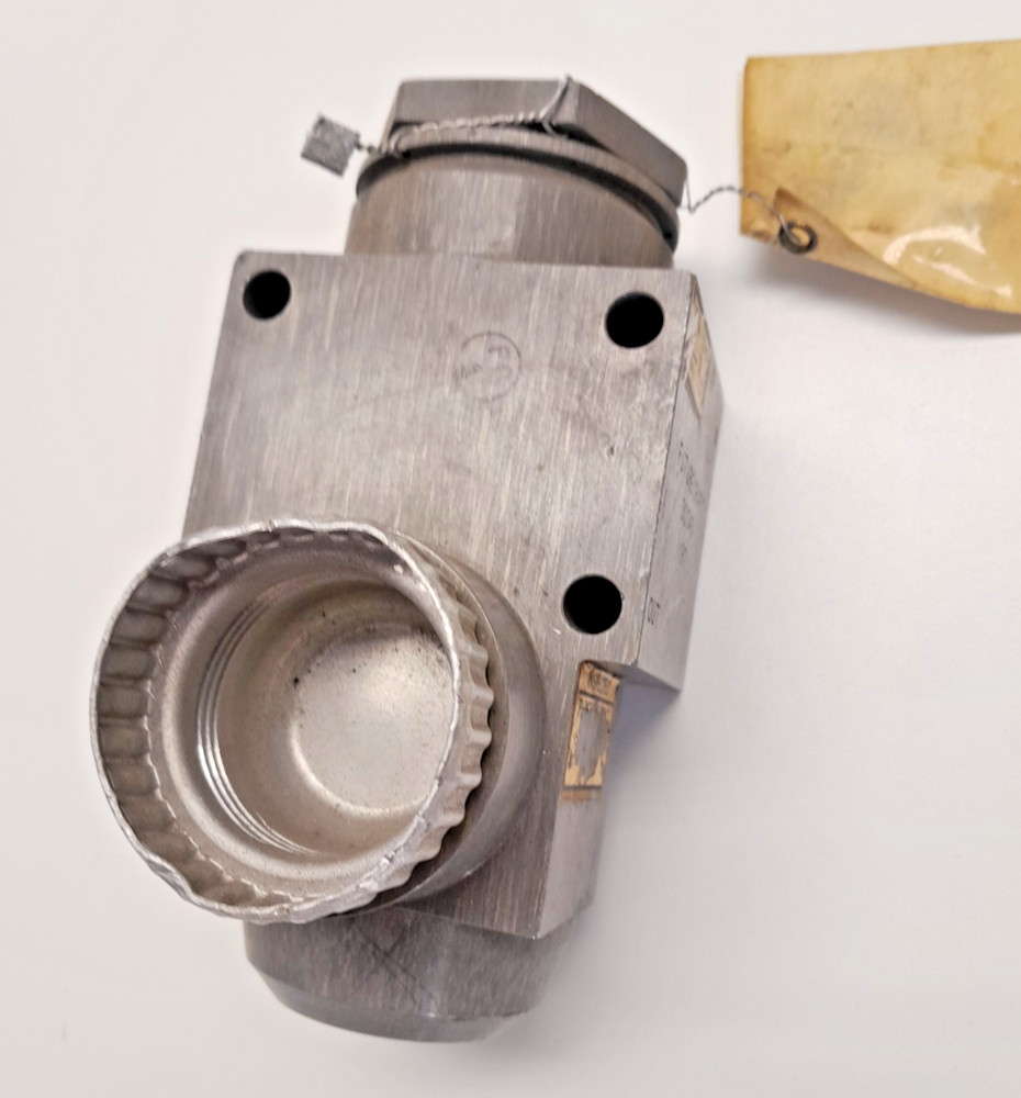 NOS Surplus Futurecraft Regulator / Check Valve w/Test Tag - Rocket Engine NASA
