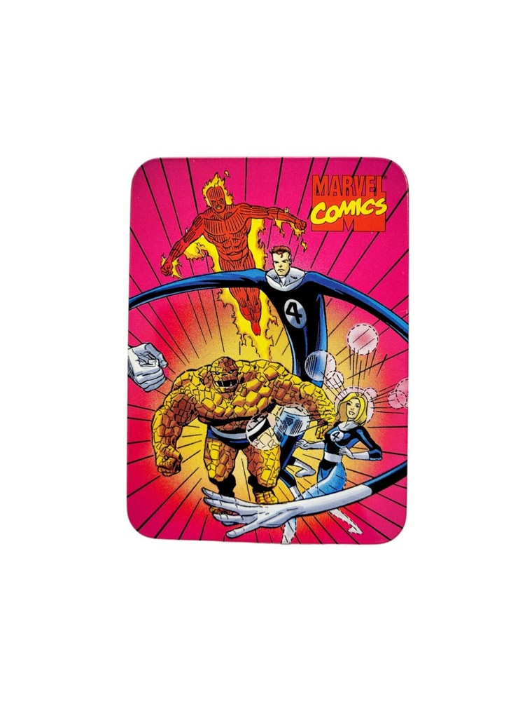 FANTASTIC FOUR  TIN BOX 1994 MARVEL COMICS NABISCO EXCLUSIVE 👉empty Box