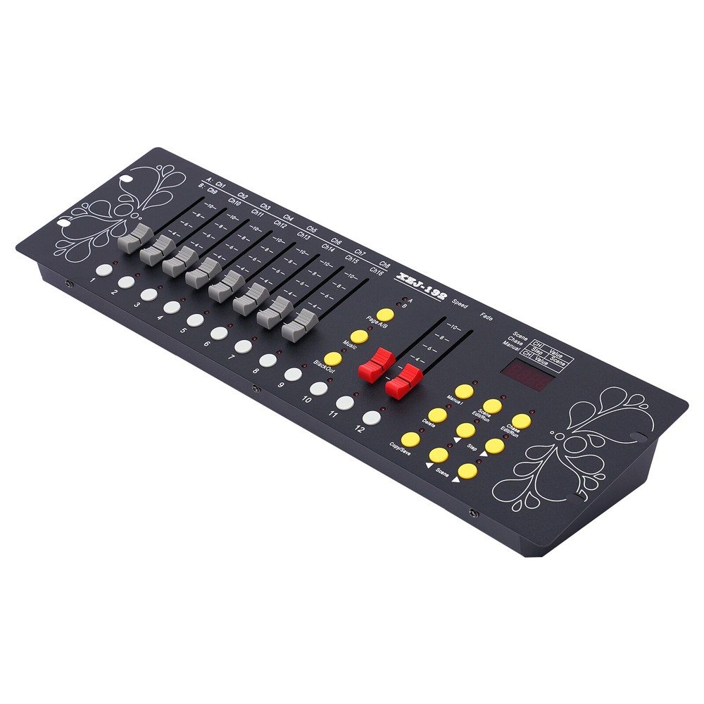 192 Channels Operator Console For Stage Lighting DJ Party DJ Controller DMX 512