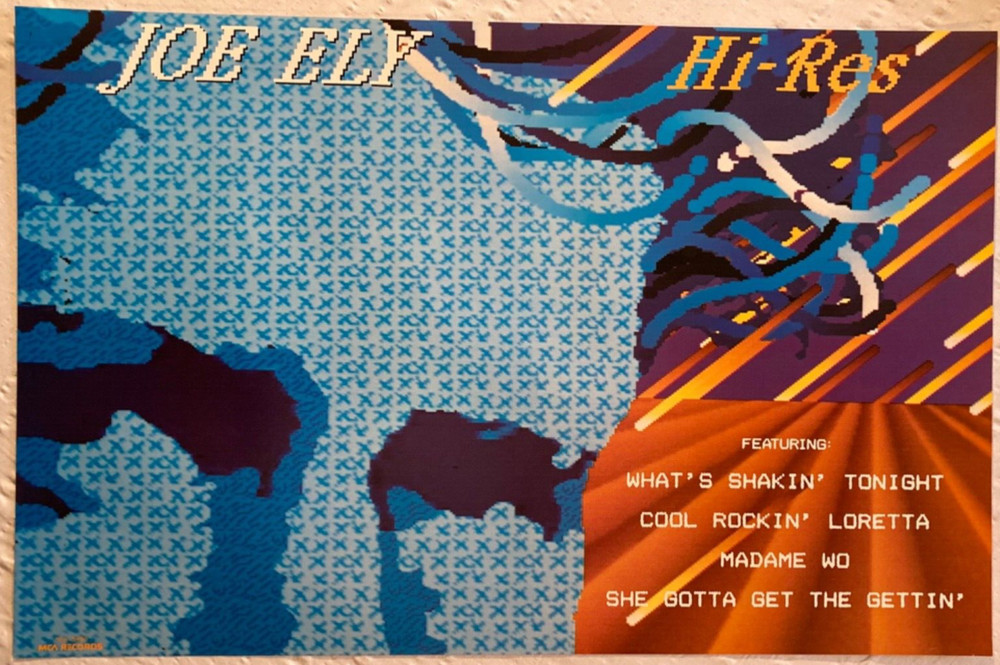 Joe Ely 1984 Promo Poster Hi-Res