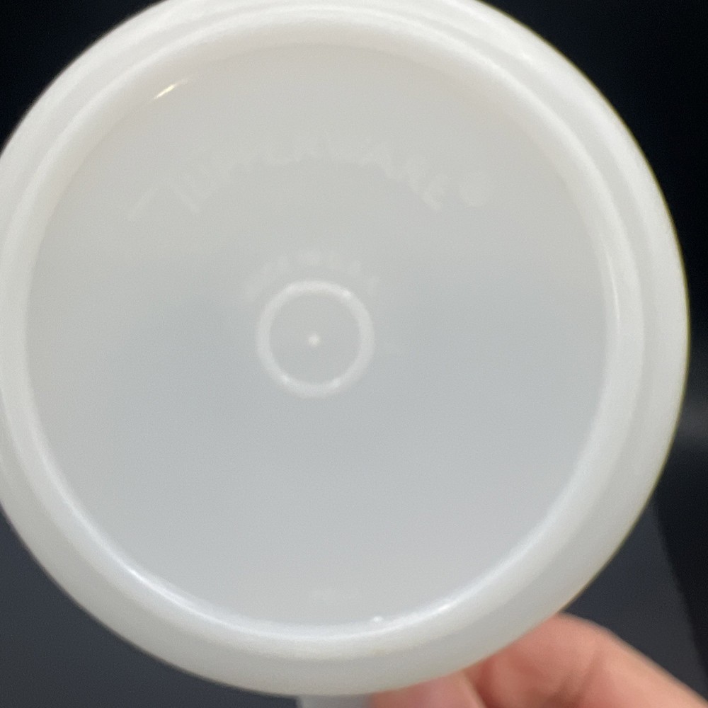 VTG Tupperware Sheer White Measuring Cup 5 Pcs Missing 1/4c Replacement Nesting
