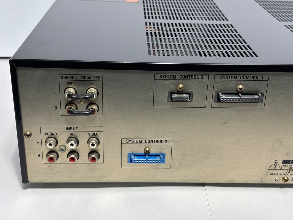 Sony TA-AX455 Integrated Stereo Amplifier – Tested & Working