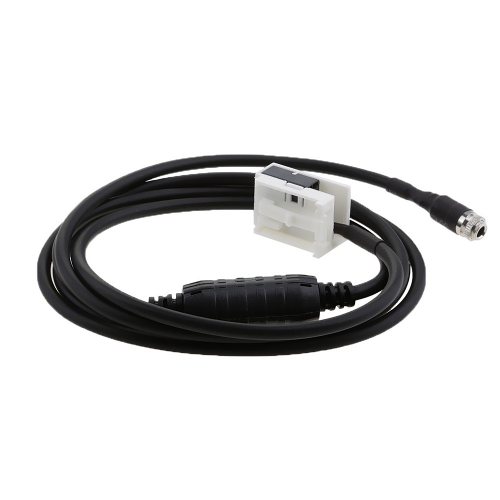 3.5mm Female Auxiliary Audio Input Adapter Cable For E60 E6