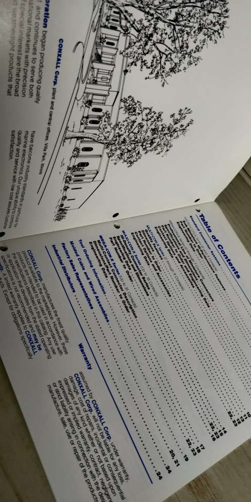 Conxall Connectors product Catalog C1