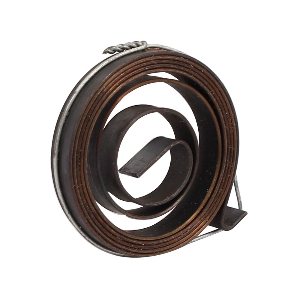 Width 6mm Double Hooks Auto Reset Drill Spiral Press Grey 2pcs.