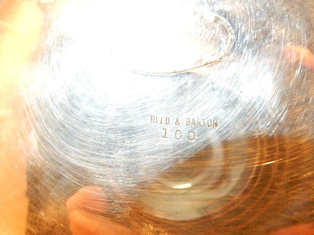 Reed & Barton 100 Silverplate Swan Dish