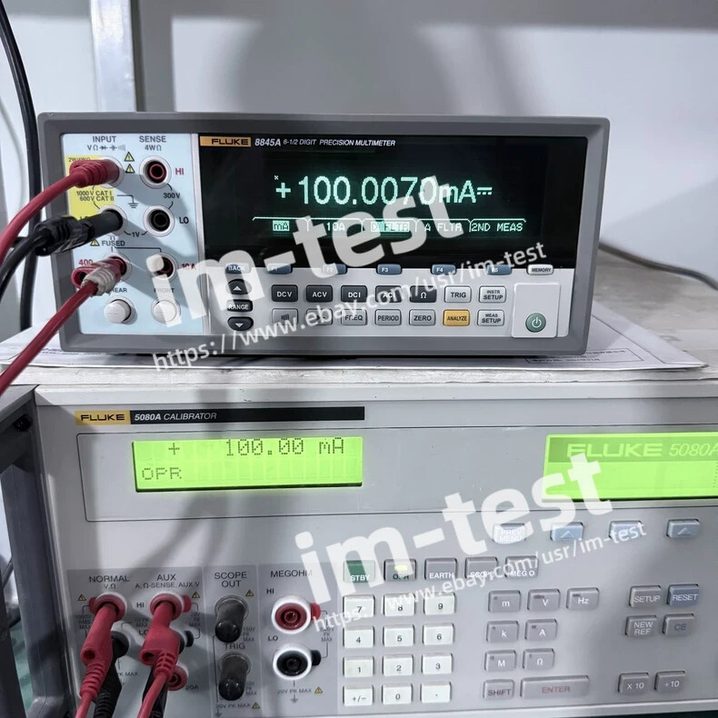 Fluke 8845A Digital Multimeter 6.5 Digit Precision Multimeter../nice#