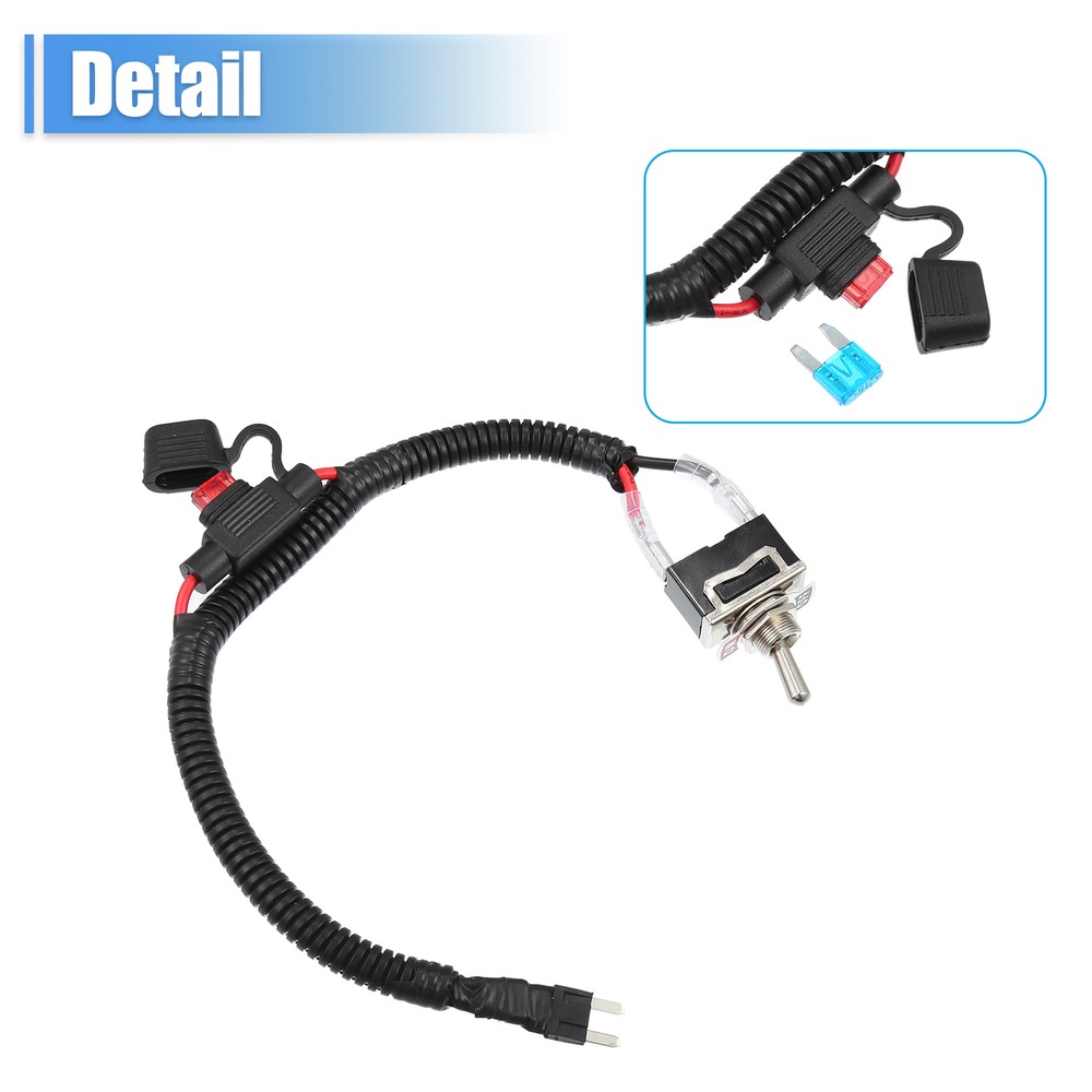 ONE 37.5cm 14.76" Fuse Bypass Switch Universal