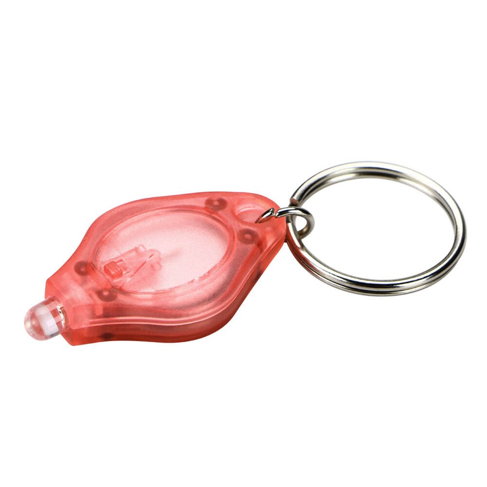 20pcs LED Mini Keychain Flashlight Key Ring Light Work Lamp Torch Lights Pocket