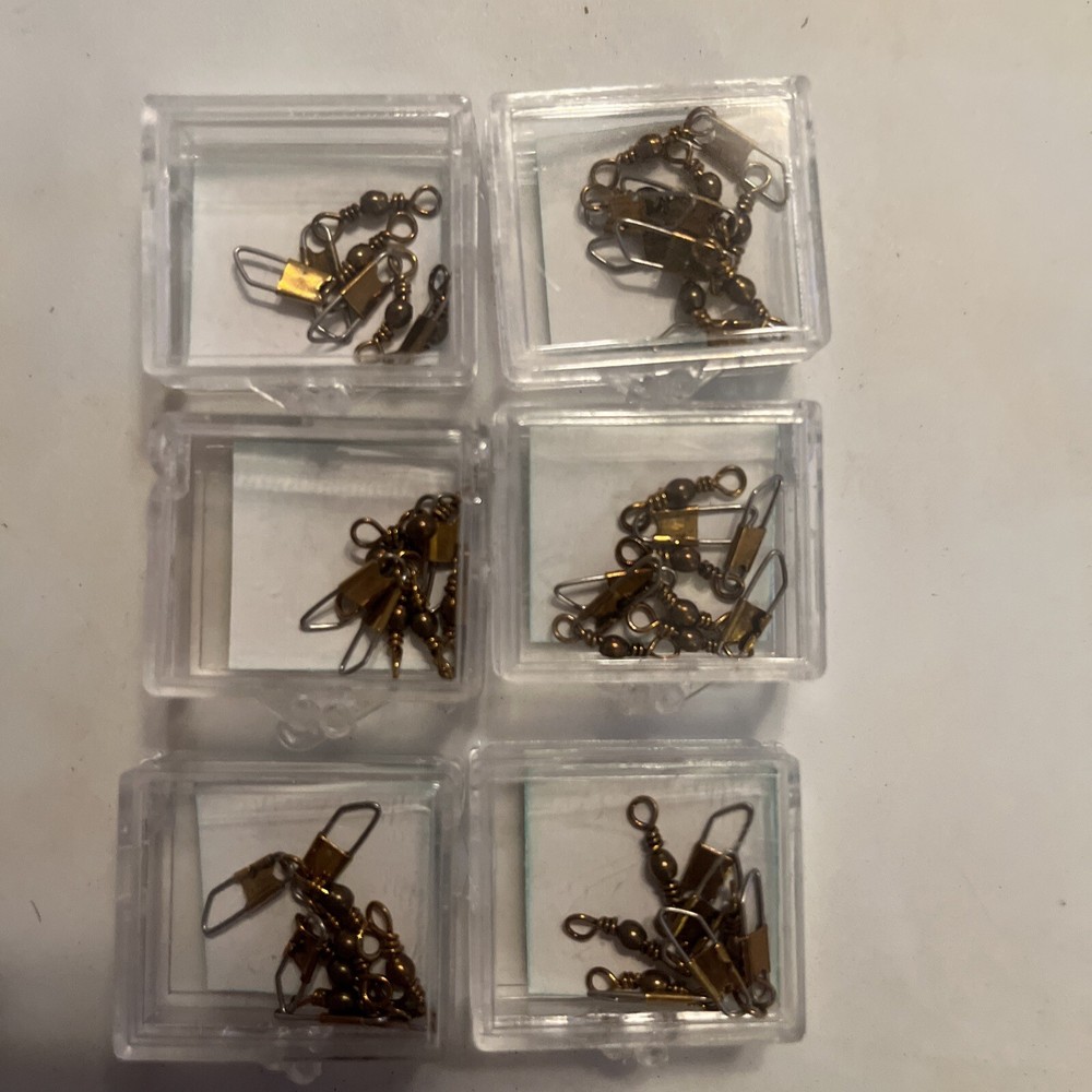 Dolphin Brass Swivel size 12 (6PacksOf 5)