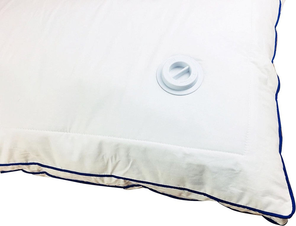 Premium Large Water Sleeping Pillow | Adjustable and Supportive Waterbase Pil...