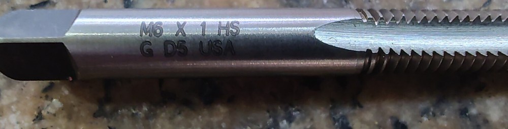 THREAD RITE M6 X 1 2FLUTE TAP