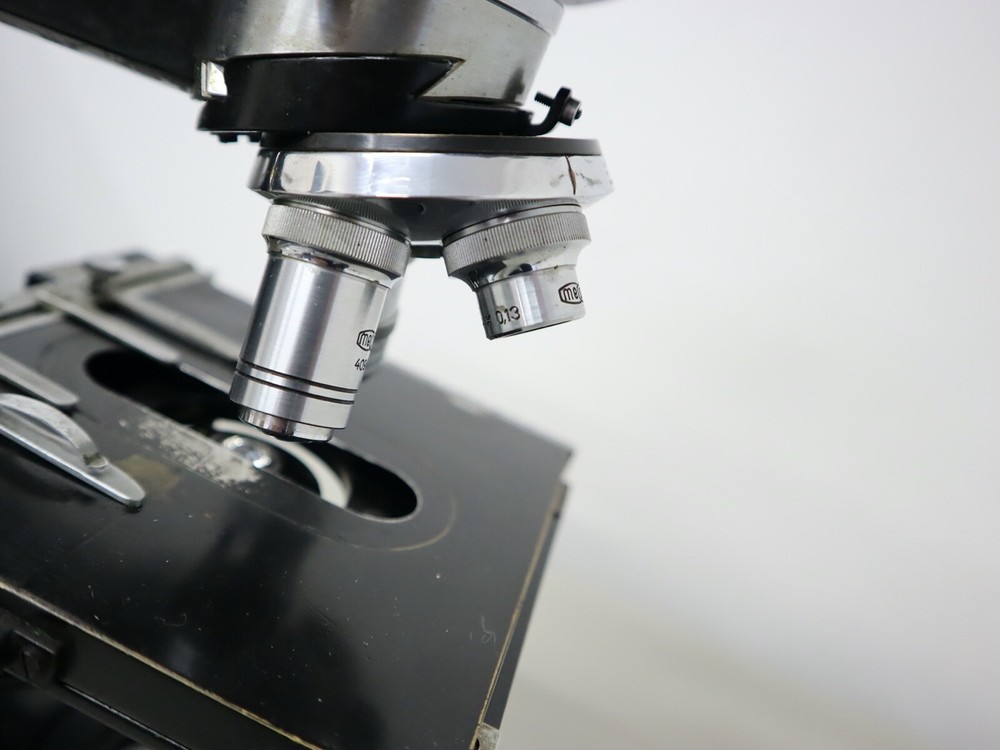 VINTAGE CZECH MEOPTA BINOCULAR MICROSCOPE