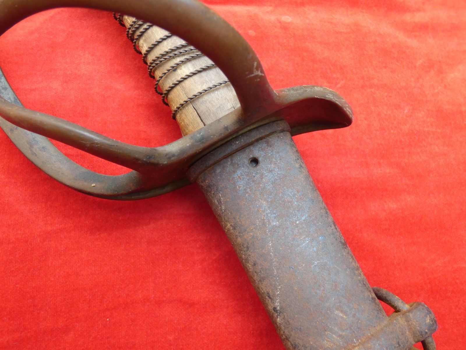 ANTIQUE AMERICAN M1840 WRIST BREAKER CAVALRY SABER CIVIL WAR sword dagger blade