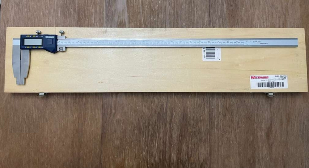 WESTWARD Long Range Digital Caliper 4KY19