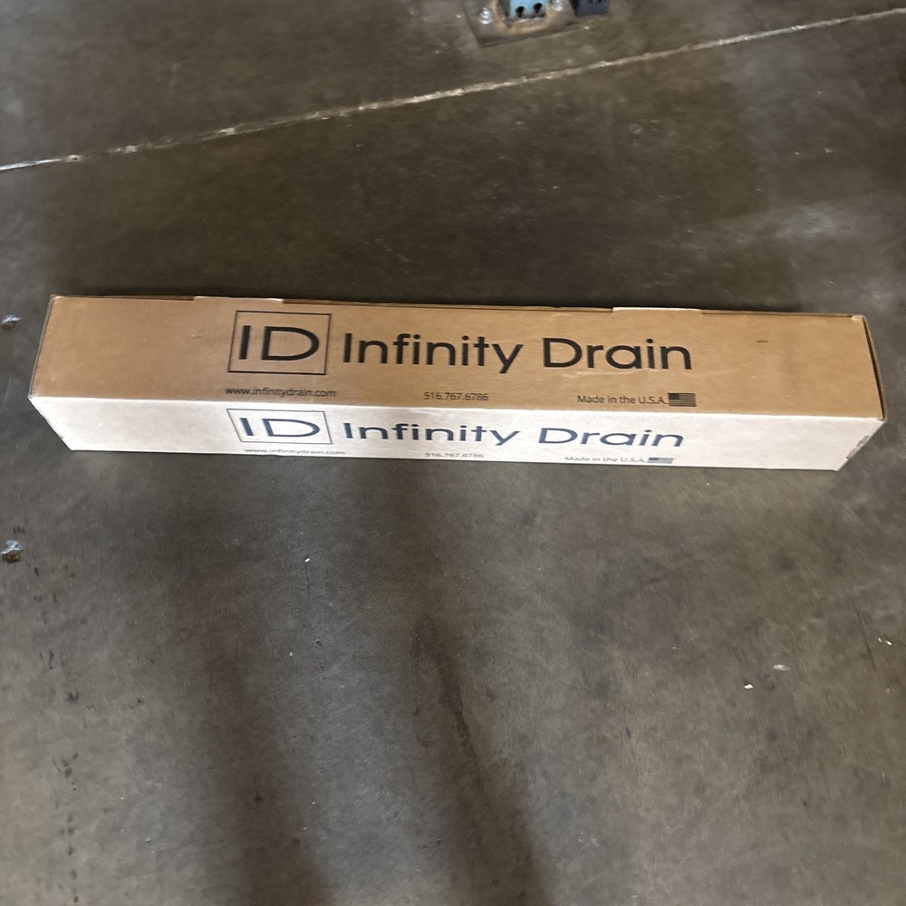 Infinity Drain 40" Linear Tile Insert Frame Kit- Satin Stainless STIF AS 6540 SS
