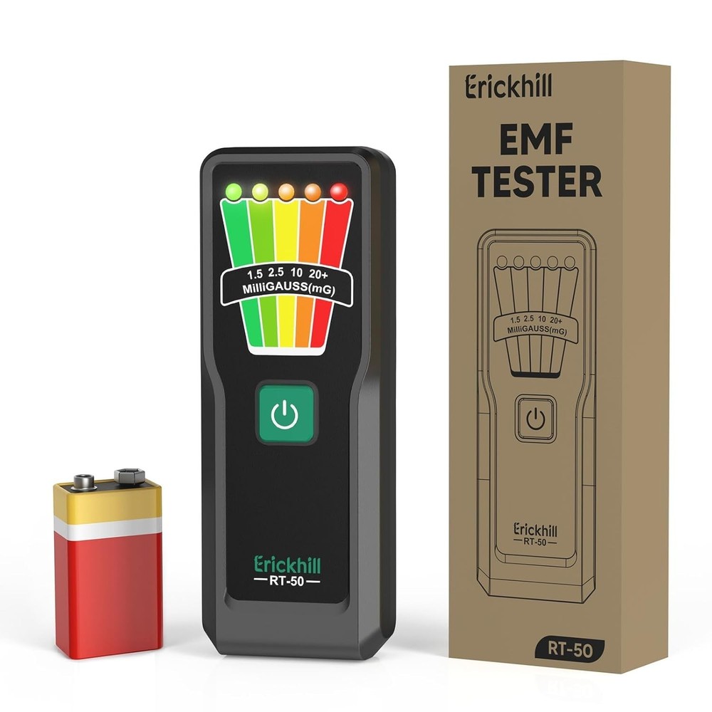 Lightweight EMF Detector with Wide Frequency Range - Perfect for Paranormal Use