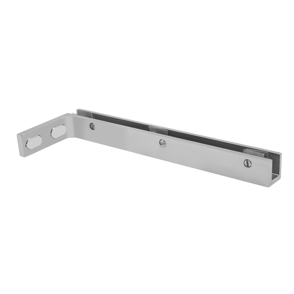 Glass Door L-Shape Stabilizing Bracket, Glass Support Bracket Stabilizer, Stabil